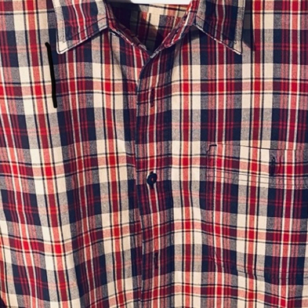 LL Bean heavyweight XL plaid shirt